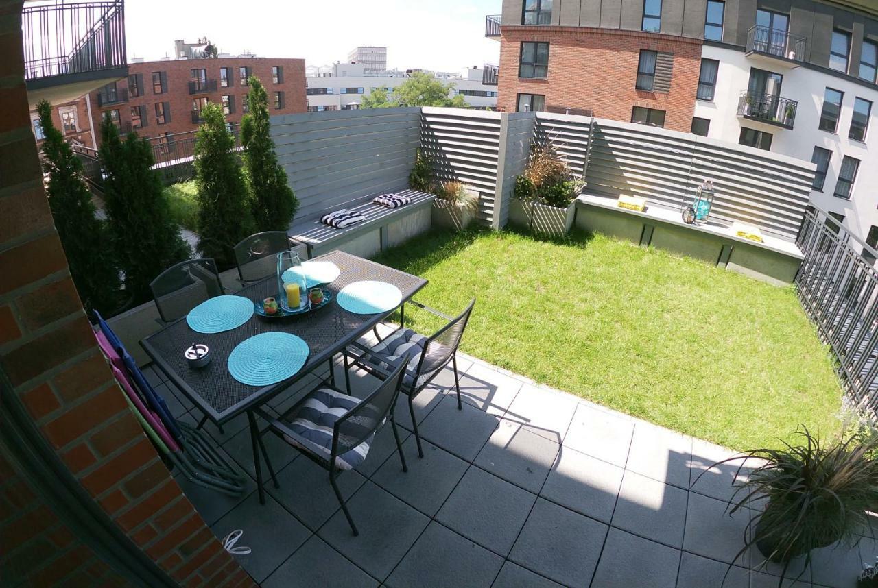 Luxury Apartment With Large Terrace Wrocław Exterior foto